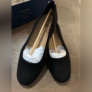 Dr Scholl’s Women's Black Wexley Ballet Flats Shoes Sz 7.5 Wide  New